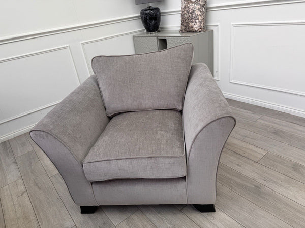 Furniture Village Sasha Armchair Grey Fabric4