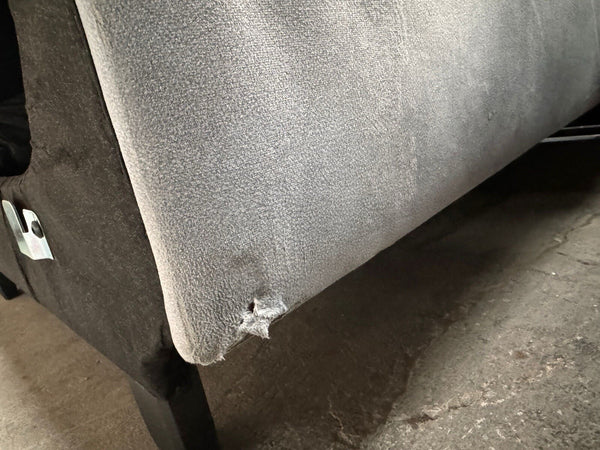 Sofology Marvella 2.5 + 2 Seater Sofa Set Flecked Silver Fabric Power Recliner23