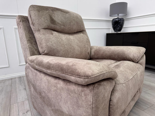 Furniture Village Sloane Mink Velvet Static Armchair7