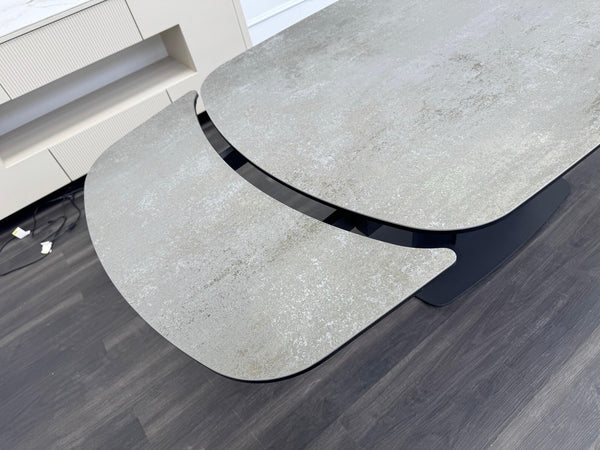 Furniture Village Catalina Smal Extending Dining Table Grey Ceramic Top16