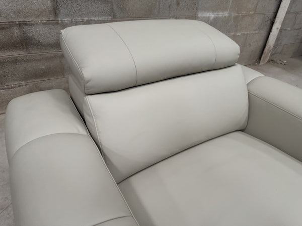Lazyboy COLORADO Off White Snuggle/Cuddle Armchair Power Recliner + Headrest 14