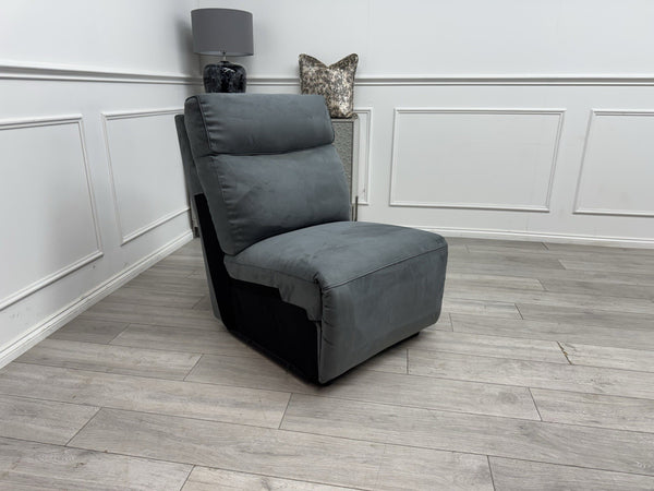 Sofology Parker Middle Section Dark Grey Microfibre Fabric1