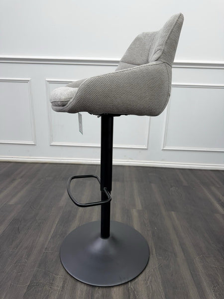 Furniture Village Kiara grey/taupe swivel dining barstool (Pre-sale)22