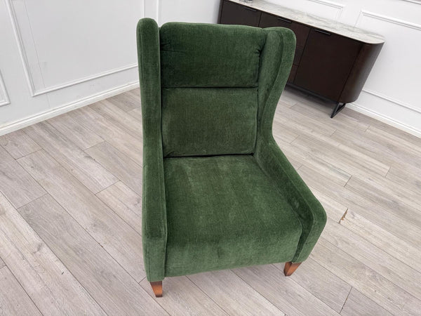 Furniture Village Boutique Palace Accent Olive Green Fabric5