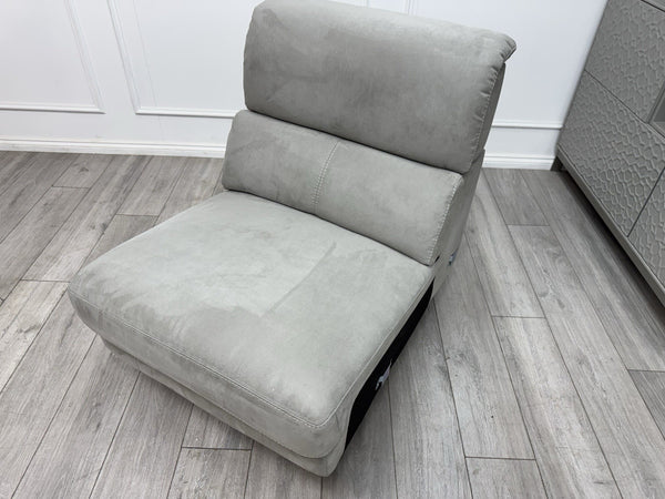 Sofology Illinois Middle Section Textured Grey Fabric2