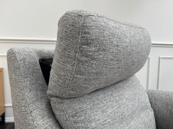 G Plan Kingsbury Power Recliner Armchair Light Grey Fabric RRP £24252