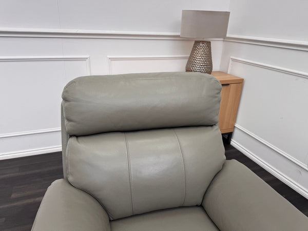 LAZYBOY Daytona POWER RECLINER ARMCHAIR WITH POWER HEADREST IN Grey Leather11