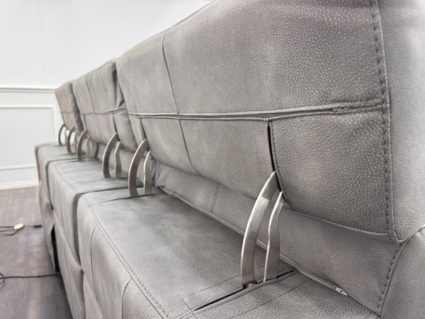 Furniture Village Xavier Chaise End Corner Sofa with Power Recliner + Headrests18