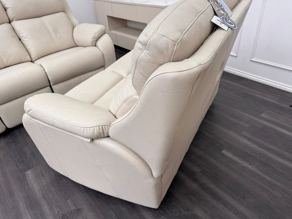 G Plan Kingsbury Cambridge Stone Leather Power Recliner 3 Seat + Static 2 Seat20