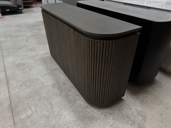 Furniture Village JAI Large 4 Door 1 Drawer Sideboard - Walnut Wood1