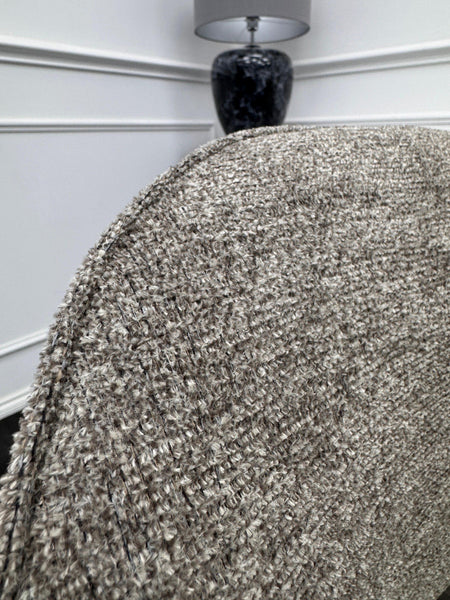 Furniture Village Tiber Beige Boucle Cantilever Dining Chair8