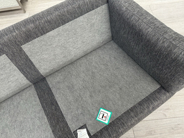 DFS Grey Fabric 3 Seater Sofa15