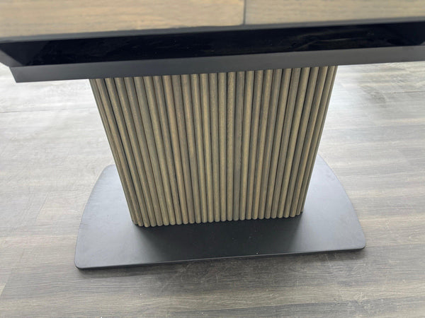 Furniture Village Jai Small Extending Dining Table Walnut Wood Top9