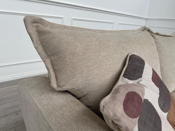 Furniture Village Sofia Beige Fabric Corner Sofa with Chaise End15