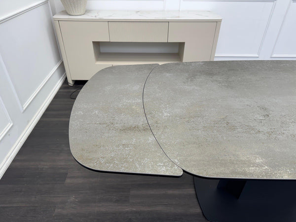 Furniture Village Catalina Smal Extending Dining Table Grey Ceramic Top4