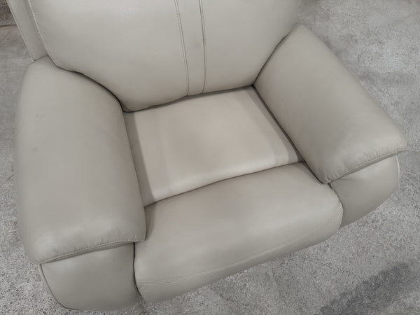 Lazyboy  WINCHESTER Manual Recliner Armchair Sofa  in Cream Leather 4