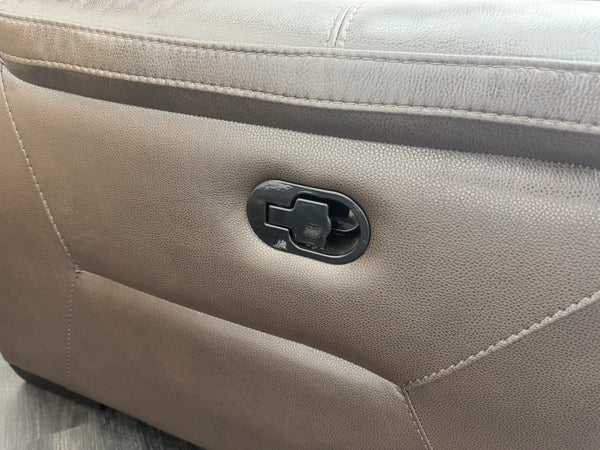 DFS Manual Recliner Armchair Brown Leather10