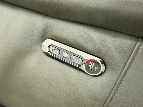 DFS Wren Power Recliner 3+2 Seater Sofa Set In Grey Leather13