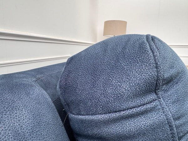 G PLAN Thornbury Power Recliner 3 Seater Sofa In Indigo Stingray Velvet Fabric16