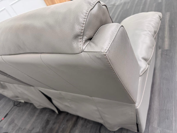 Furniture Village Moreno Power Recliner 3 Seater Sofa Grey Leather18