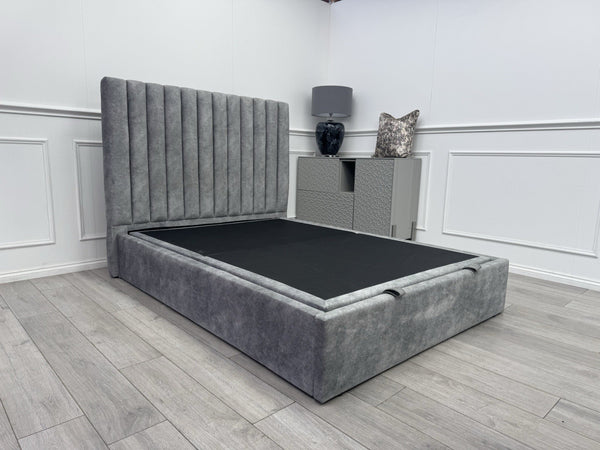 Furniture Village Ramos Ottoman Bedframe | Double | Dapple Silver Grey8