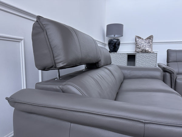 FV Jude 3 Seater & Armchair Power Recliner Sofa Set with Telescopic Headrests3