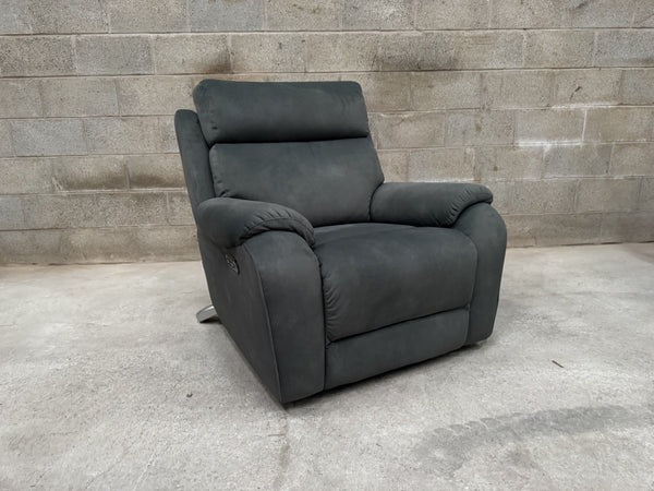 Lazyboy  WINCHESTER Power Recliner Armchair Sofa  in Dark Olive Velvet Fabric9