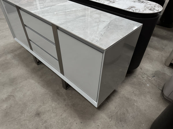 Furniture Village GRIGIO Large 2 Door 3 Drawer Sideboard 6