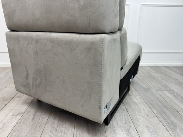 Sofology Illinois Middle Section Textured Grey Fabric8