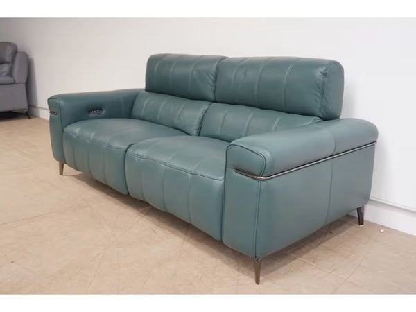 Furniture Village Homestage Lake Green 3 & 2 Seater Sofa Set Power Recliner8
