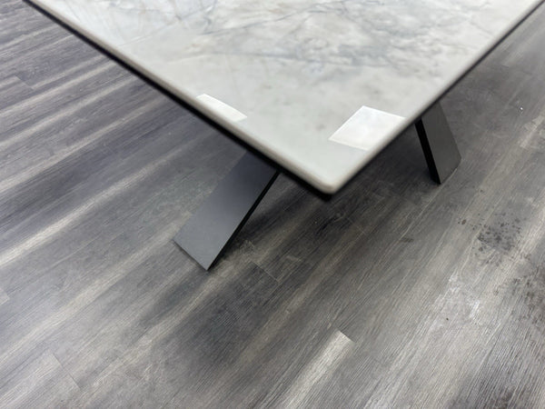 Furniture Village Crete Large Extending Dining Table marble-effect ceramic top7