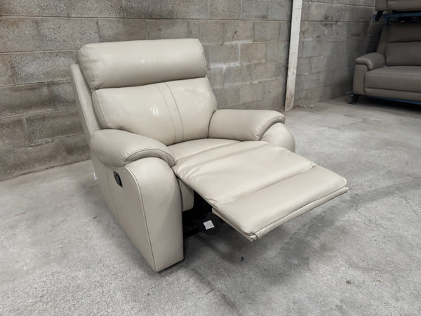Lazyboy  WINCHESTER Manual Recliner Armchair Sofa  in Cream Leather 0