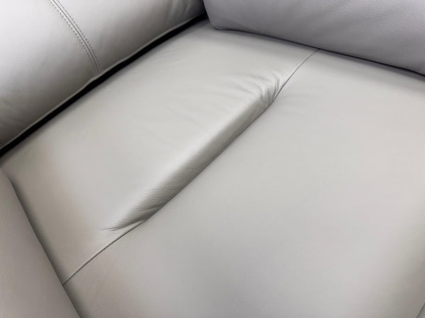 G Plan Thornbury Olive Leather Power Recliner Armchair14