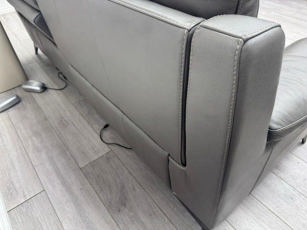 Furniture Village Missouri Power Recliner 3 Seater Sofa Set & Armchair Grey12