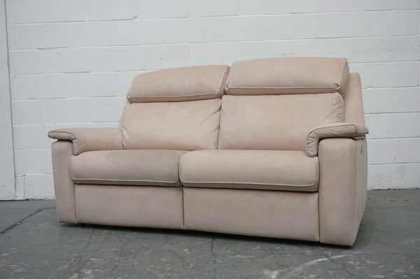 G Plan Harper stingray fabric electric reclining 3 seater sofa0