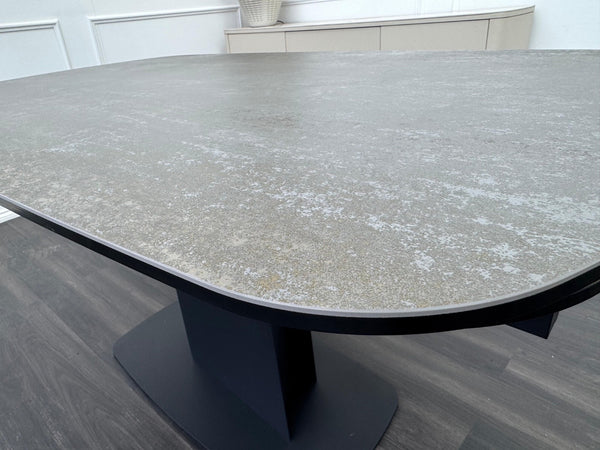 Furniture Village Catalina Large Extendable Dining Table Dark Grey Ceramic Top7