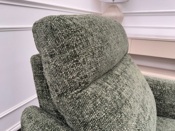 Furniture Village Petit Olive Fabric Armchair Power Recliner+Swivel+Rocking12