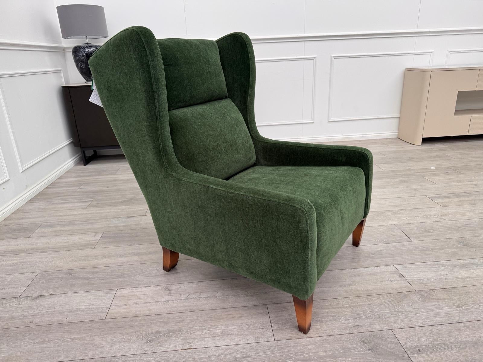 Furniture Village Boutique Palace Accent Olive Green Fabric0