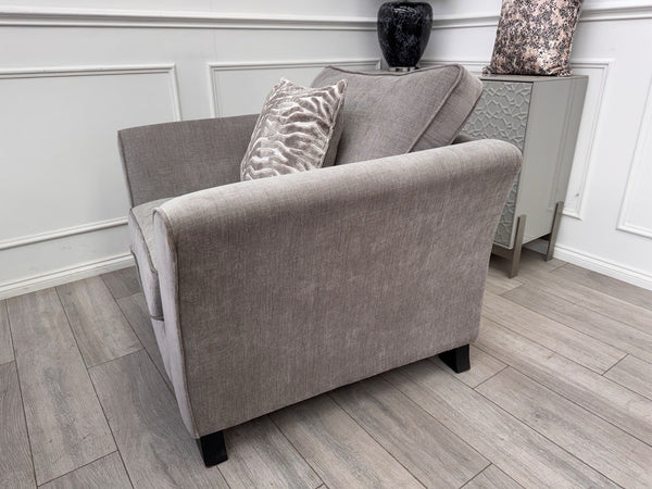 Furniture Village Sasha Armchair Grey Fabric8