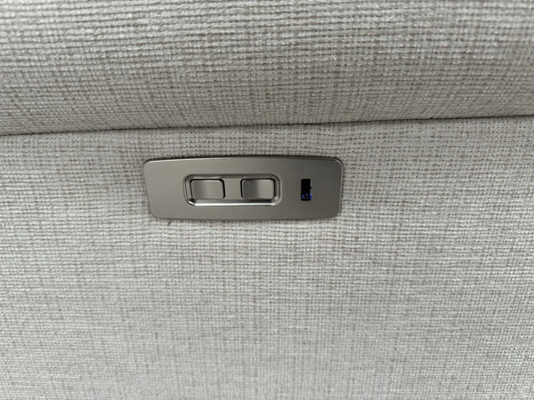 G Plan Seattle Cream Fabric 2+2 Seater Power Recliner Sofa Set8