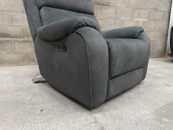 Lazyboy  WINCHESTER Power Recliner Armchair Sofa  in Dark Olive Velvet Fabric4