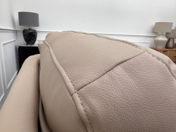 G Plan Kingsbury Beige / Taupe Leather Power Recliner Pair Of Armchairs5