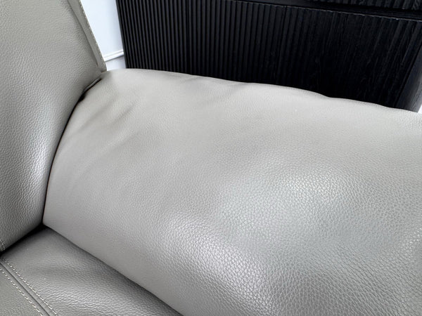 Furniture Village Moreno Power Recliner 3 Seater Sofa Grey Leather7