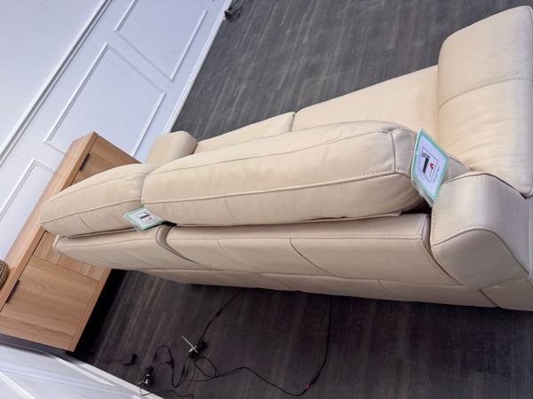 Furniture Village Nimbus 3 Seater Sofa Pwr Recliner+headrest+lumbar Taupe14