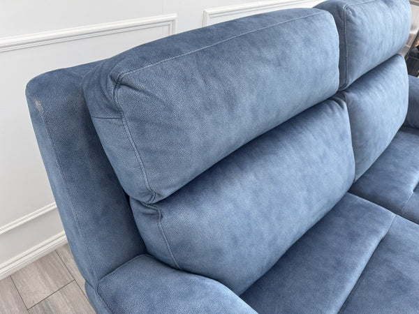 G PLAN Thornbury Static 3 Seater Sofa In Indigo Stingray Velvet Fabric5