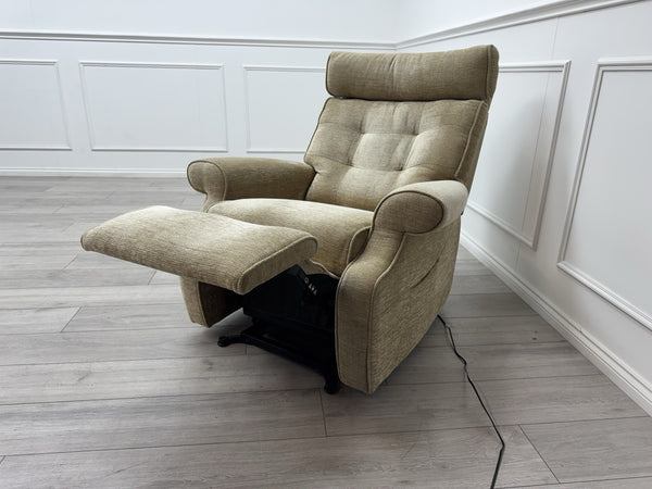Parker Knoll Norton 150 Lift and Rise Recliner Armchair Sandy Beige Fabric10