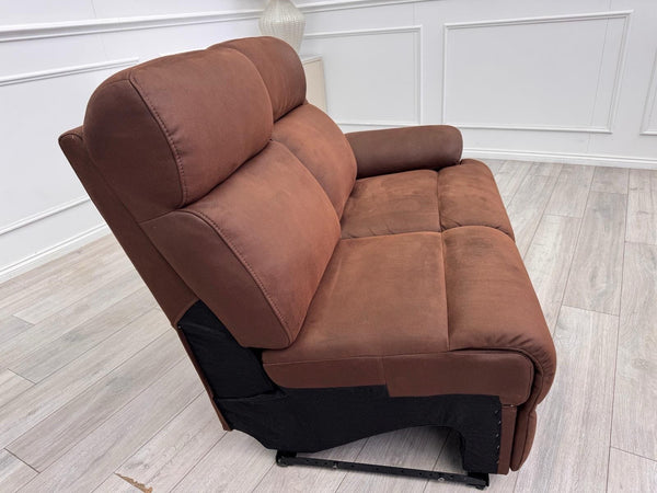 Sofology Gracie 4 Seater Power Recliner Sofa In Brown Material7