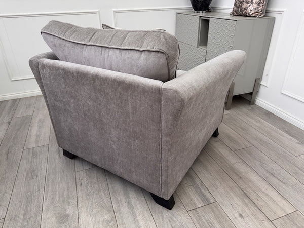 Furniture Village Sasha Armchair Grey Fabric5