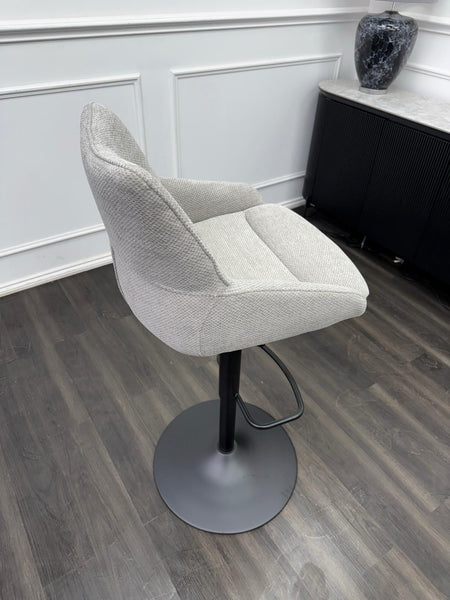 Furniture Village Kiara grey/taupe swivel dining barstool (Pre-sale)3