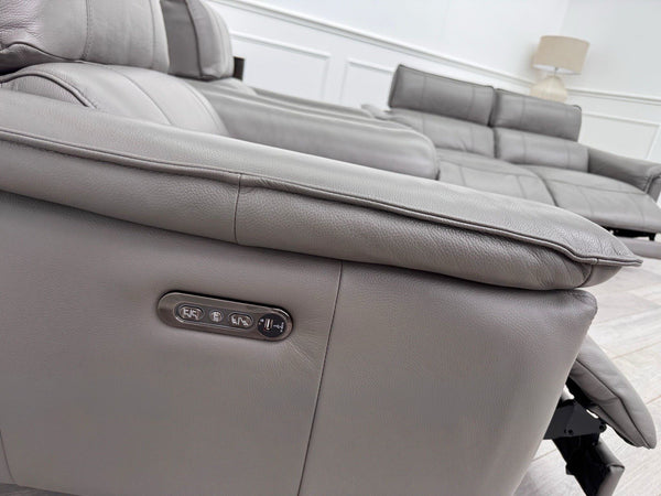 FV Jude 3 Seater & 2x Armchair Power Recliner Sofa Set with Telescopic Headrests11